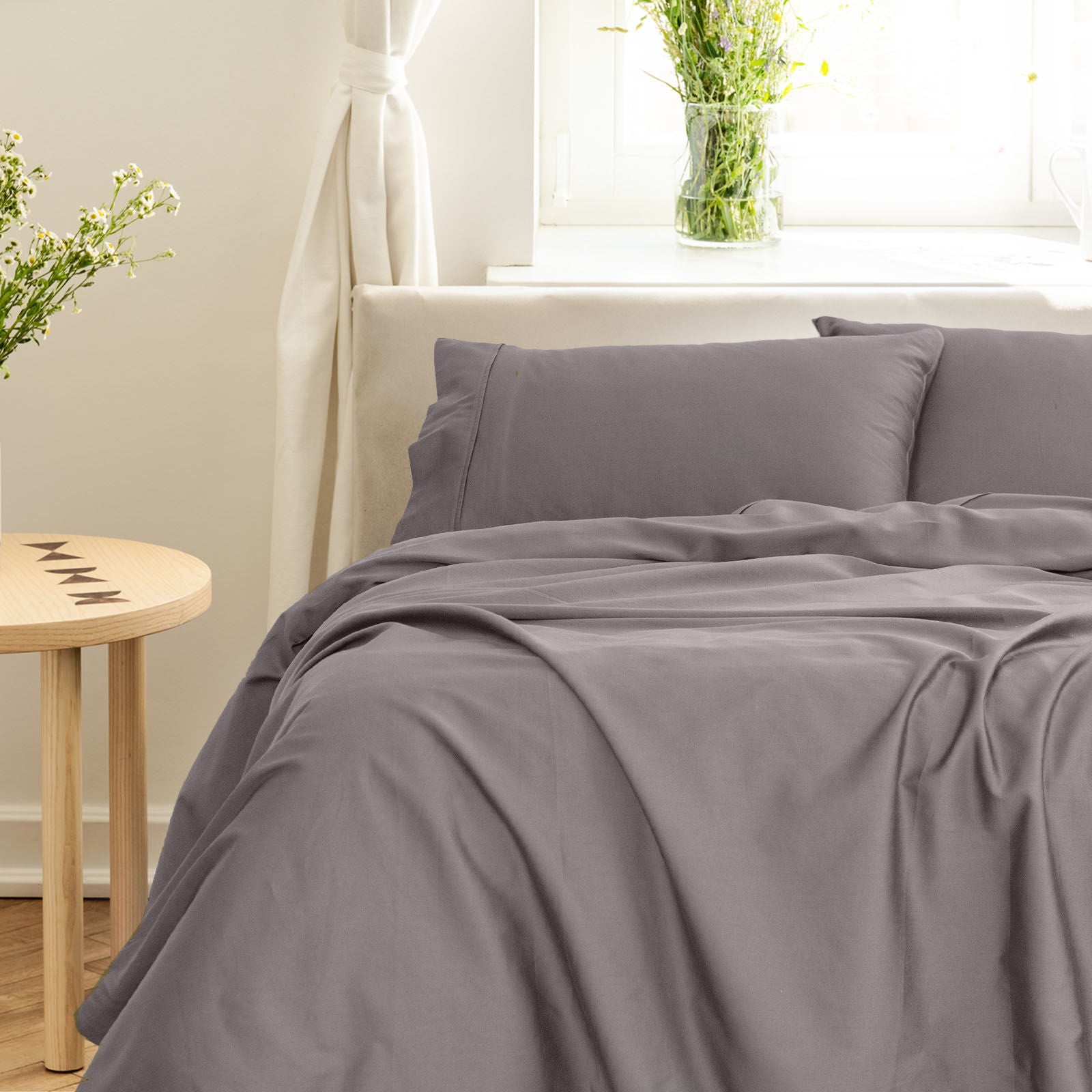 Royal Comfort Bed Set 1 x Bamboo Cotton Balmain Sheet Set And 1 x Bamboo Quilt-Bedding-PEROZ Accessories