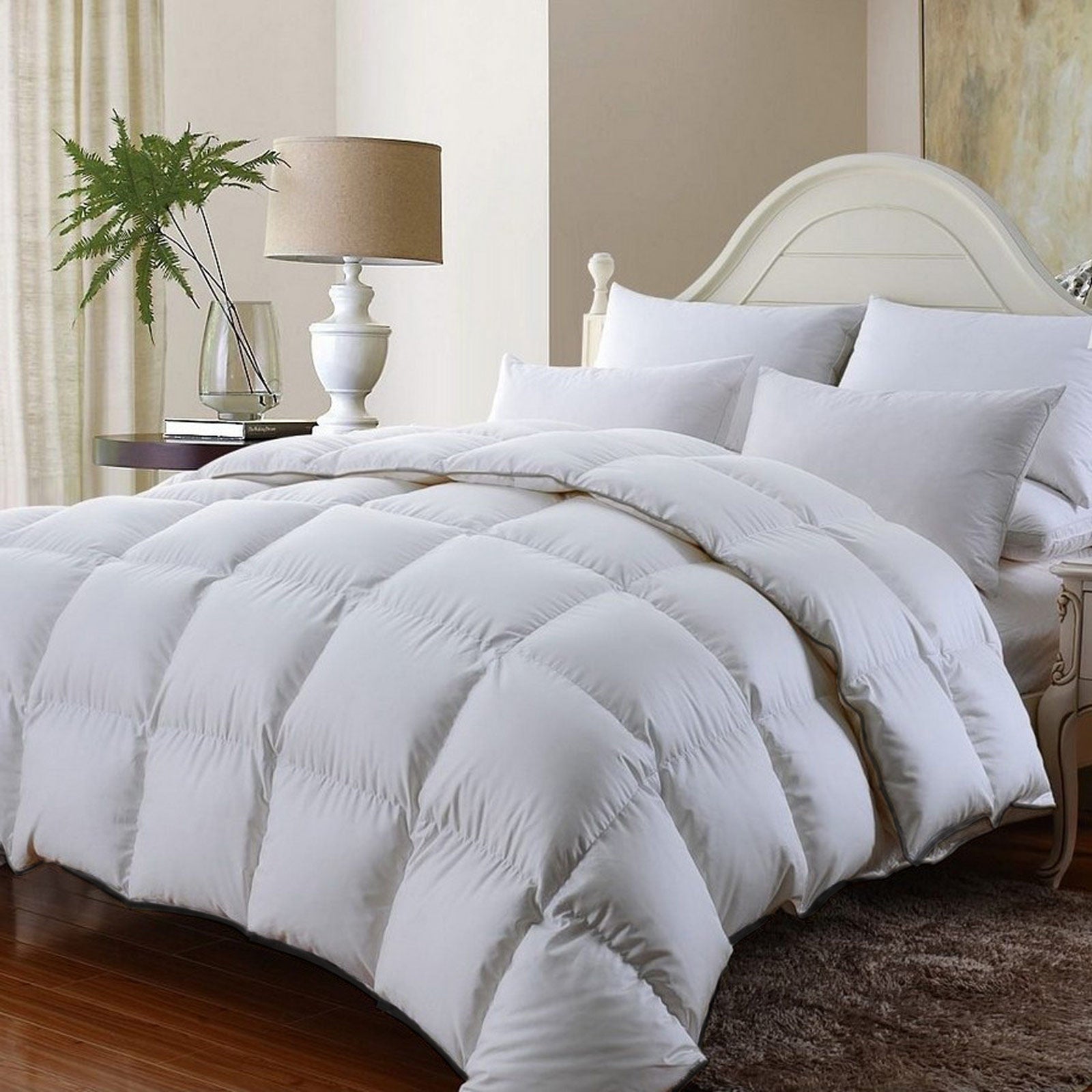 Royal Comfort Bed Set 1 x 1000 Thread Count Quilt Cover Set And 1 x Bamboo Quilt-Bedding-PEROZ Accessories