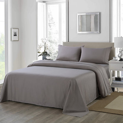 Royal Comfort Bedding Set 1 x 1200TC 4 Piece Sheet Set And 2 x Air Mesh Pillows-Bedding-PEROZ Accessories