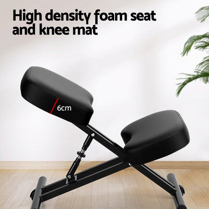 Artiss Kneeling Chair Ergonomic Office Chairs Home Knee Seat Posture Stretch Rest-Furniture &gt; Office &gt; Office &amp; Desk Chairs-PEROZ Accessories