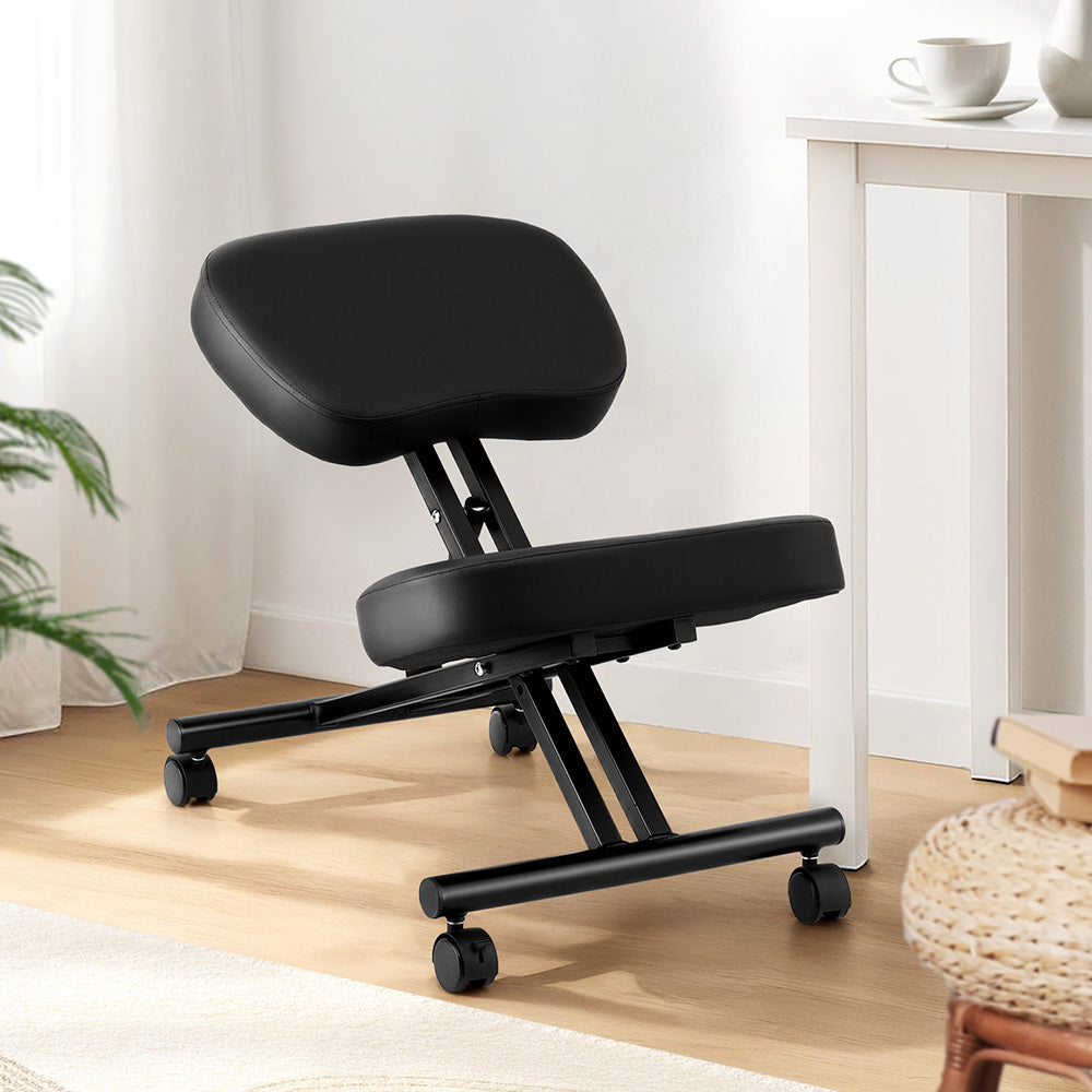 Artiss Kneeling Chair Ergonomic Office Chairs Home Knee Seat Posture Stretch Rest-Furniture &gt; Office &gt; Office &amp; Desk Chairs-PEROZ Accessories