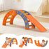 Keezi Kids Climbing Frame Set With Slide Indoor Outdoor Toddler Toys Pikler Arch Climber-Baby & Kids > Baby & Kid&