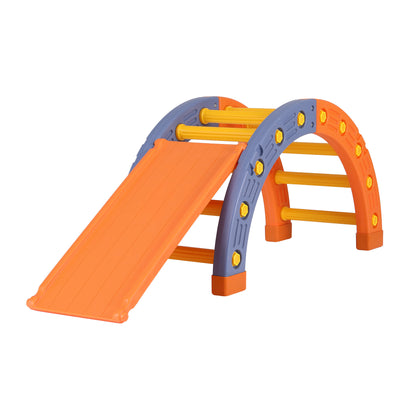 Keezi Kids Climbing Frame Set With Slide Indoor Outdoor Toddler Toys Pikler Arch Climber-Baby &amp; Kids > Baby &amp; Kid&