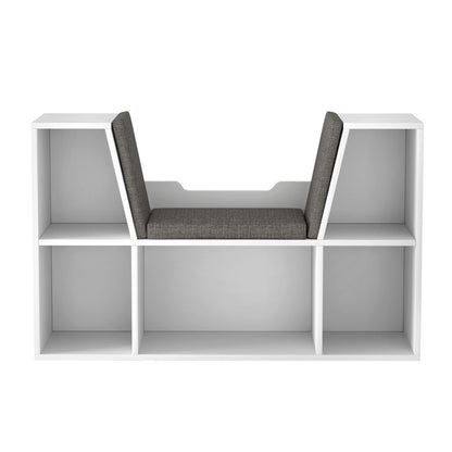 Keezi Kids Bookshelf Bookcase Toys Box Shelves Storage Cabinet Container Children Organiser-Baby &amp; Kids > Kid&
