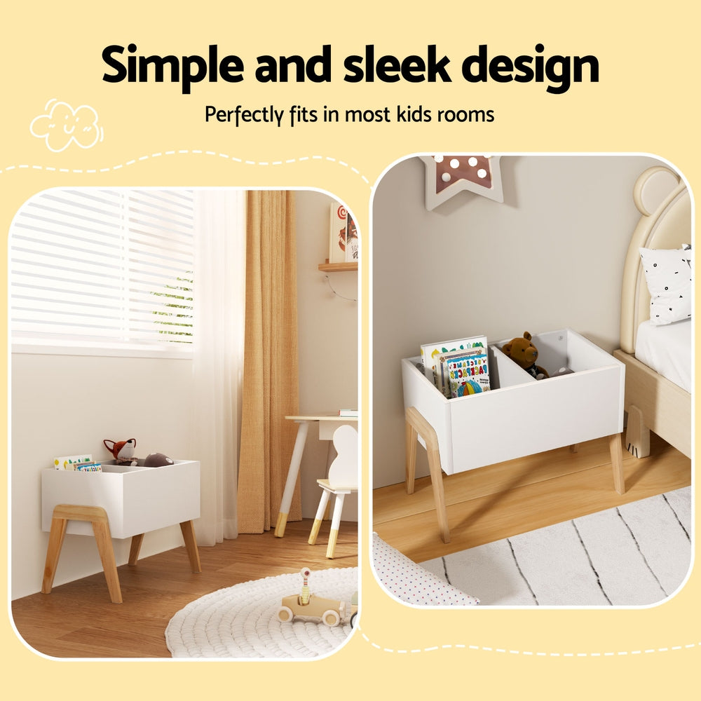 Keezi Kids Toy Box Chest Storage Bin Container Wooden Cabinet Clothes Book Organiser Bedroom-Baby &amp; Kids > Kid&