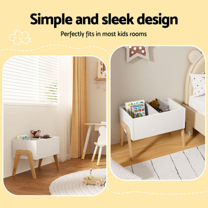 Keezi Kids Toy Box Chest Storage Bin Container Wooden Cabinet Clothes Book Organiser Bedroom-Baby &amp; Kids > Kid&