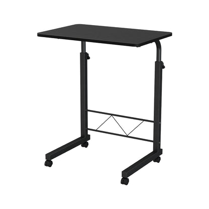 Artiss Laptop Desk Table Adjustable 60CM Black-Furniture &gt; Office-PEROZ Accessories