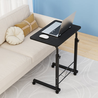 Artiss Laptop Desk Table Adjustable 60CM Black-Furniture &gt; Office-PEROZ Accessories