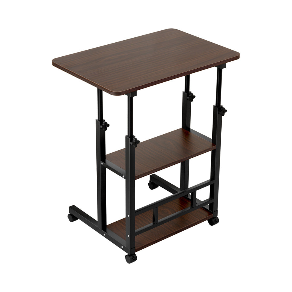 Artiss Laptop Desk Height Adjustable Mobile Workstation Computer Desks 60CM-Electronics &gt; Computer Accessories &gt; Laptop Stands-PEROZ Accessories