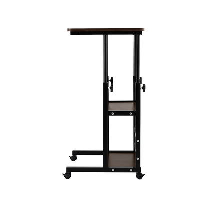 Artiss Laptop Desk Height Adjustable Mobile Workstation Computer Desks 60CM-Electronics &gt; Computer Accessories &gt; Laptop Stands-PEROZ Accessories