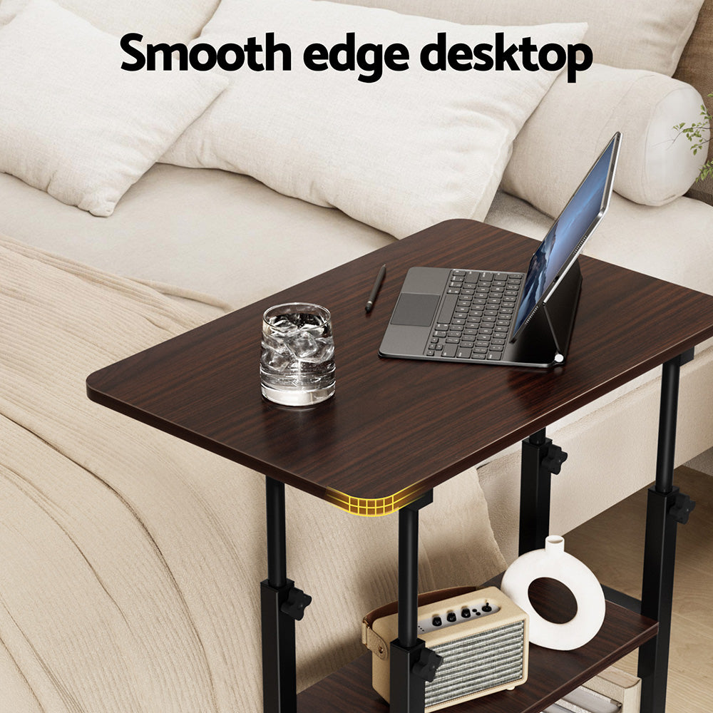 Artiss Laptop Desk Height Adjustable Mobile Workstation Computer Desks 60CM-Electronics &gt; Computer Accessories &gt; Laptop Stands-PEROZ Accessories