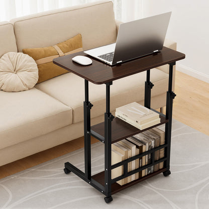 Artiss Laptop Desk Height Adjustable Mobile Workstation Computer Desks 60CM-Electronics &gt; Computer Accessories &gt; Laptop Stands-PEROZ Accessories