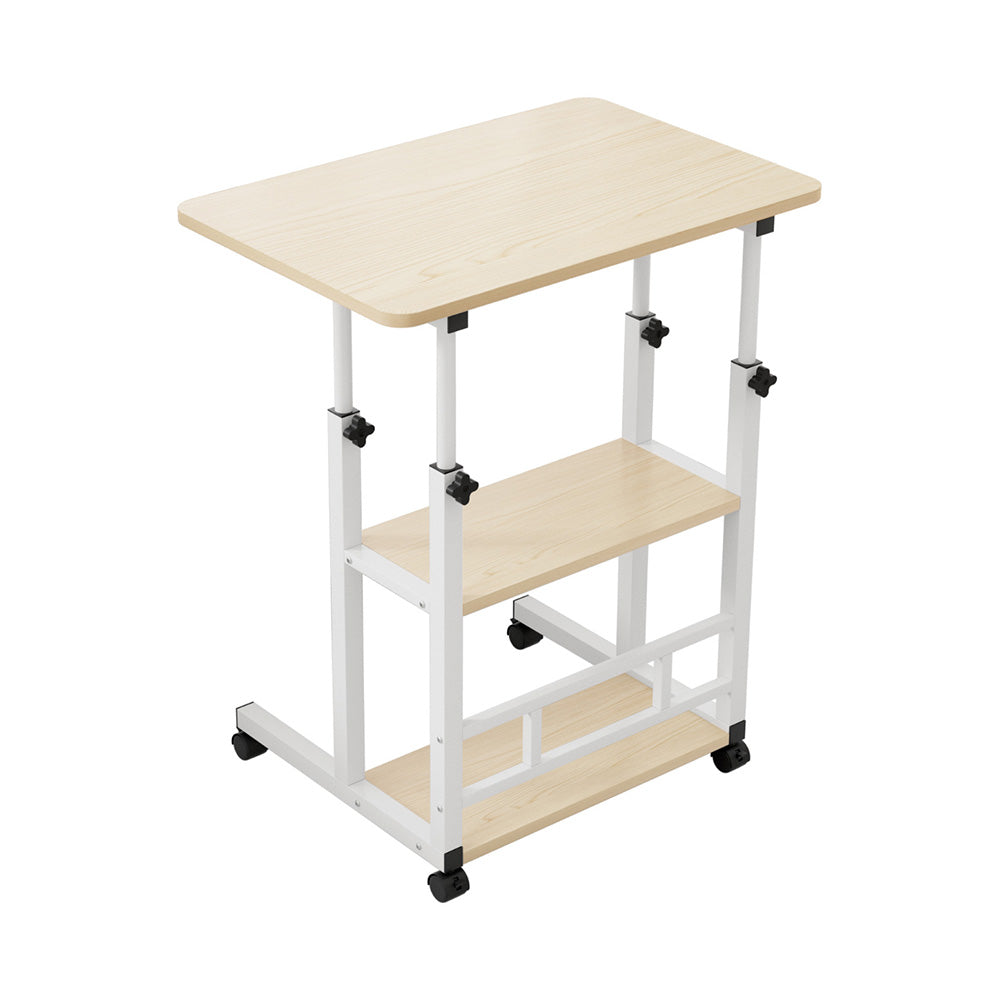Artiss Laptop Desk Height Adjustable Mobile Workstation Computer Desks 60CM-Electronics &gt; Computer Accessories &gt; Laptop Stands-PEROZ Accessories
