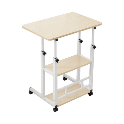Artiss Laptop Desk Height Adjustable Mobile Workstation Computer Desks 60CM-Electronics &gt; Computer Accessories &gt; Laptop Stands-PEROZ Accessories