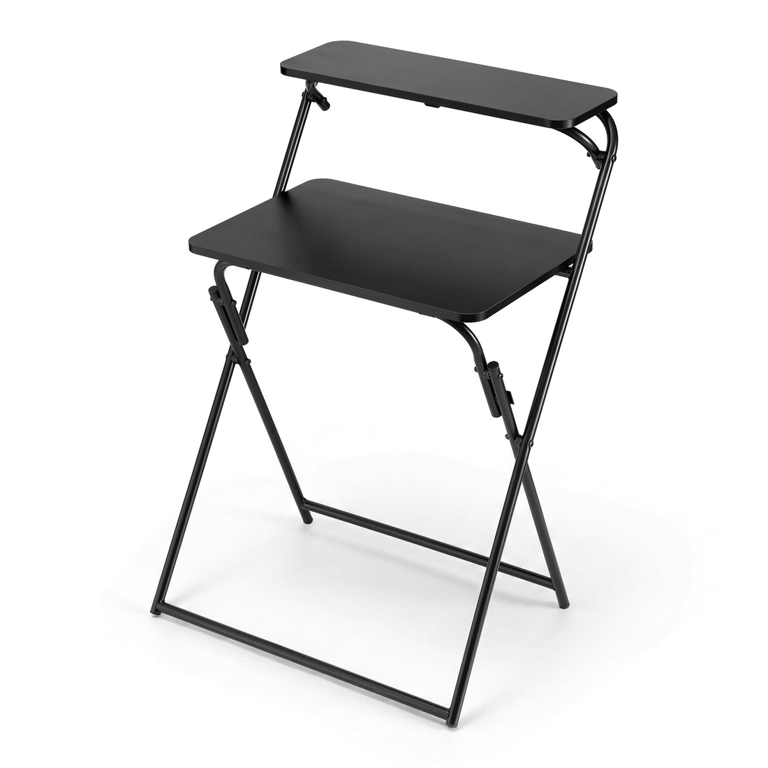 Artiss Laptop Desk Foldable Study Desk Home Office Black-Electronics > Computers &amp; Tablets > Desktops &amp; Accessories-PEROZ Accessories