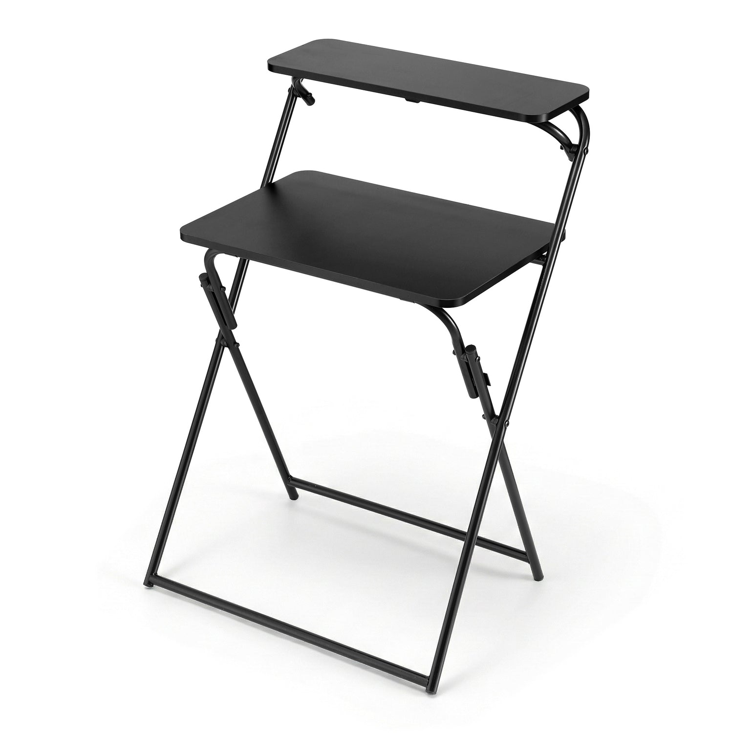 Artiss Laptop Desk Foldable Study Desk Home Office Black-Electronics > Computers &amp; Tablets > Desktops &amp; Accessories-PEROZ Accessories