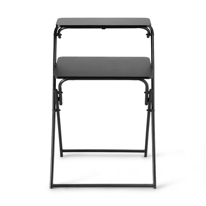 Artiss Laptop Desk Foldable Study Desk Home Office Black-Electronics > Computers &amp; Tablets > Desktops &amp; Accessories-PEROZ Accessories