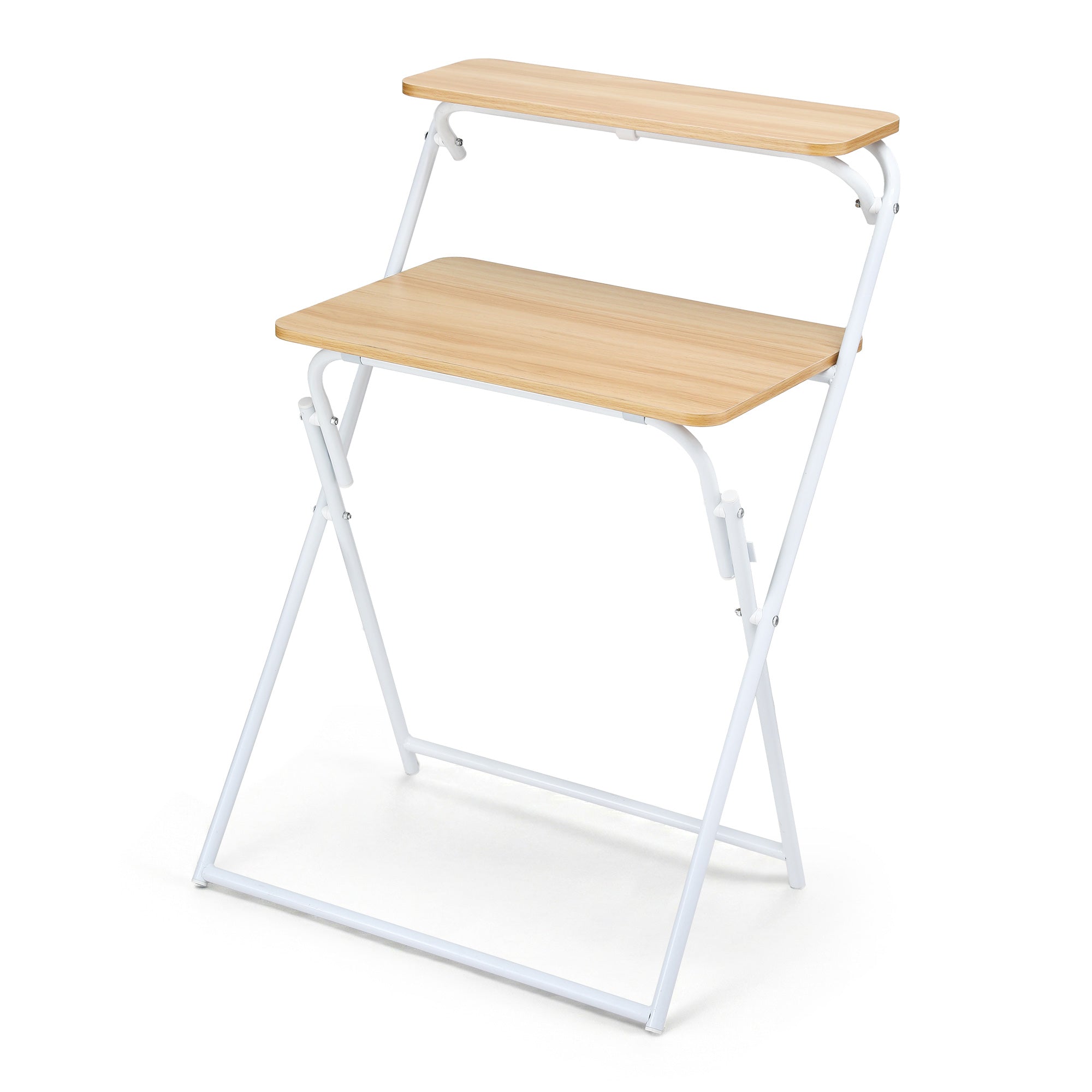 Artiss Laptop Desk Foldable Study Desk Home Office Oak-Electronics > Computers &amp; Tablets > Desktops &amp; Accessories-PEROZ Accessories