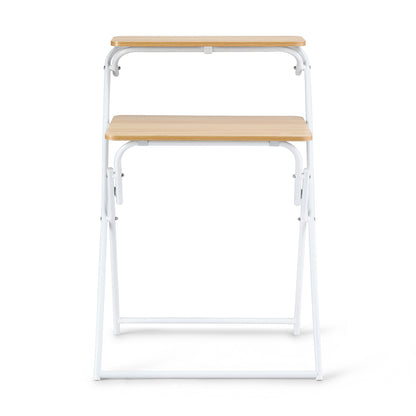 Artiss Laptop Desk Foldable Study Desk Home Office Oak-Electronics > Computers &amp; Tablets > Desktops &amp; Accessories-PEROZ Accessories
