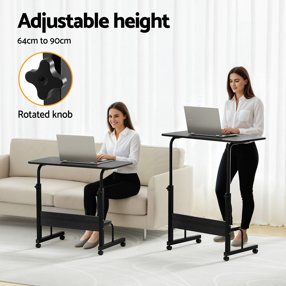 Artiss Laptop Desk Portable Sit Stand Desks Height Adjustable Workstation 80CM-Electronics &gt; Computer Accessories &gt; Laptop Stands-PEROZ Accessories
