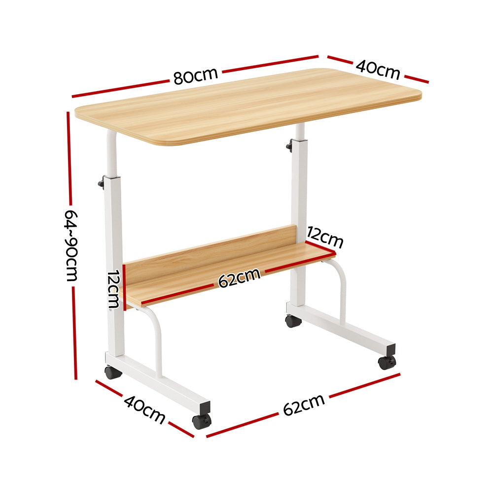 Artiss Laptop Desk Portable Sit Stand Desks Height Adjustable Workstation 80CM-Electronics &gt; Computer Accessories &gt; Laptop Stands-PEROZ Accessories