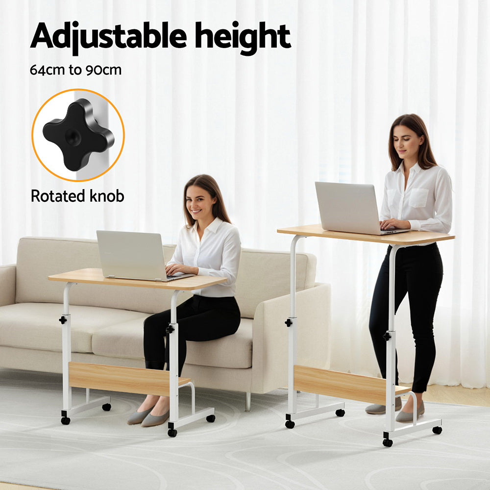 Artiss Laptop Desk Portable Sit Stand Desks Height Adjustable Workstation 80CM-Electronics &gt; Computer Accessories &gt; Laptop Stands-PEROZ Accessories