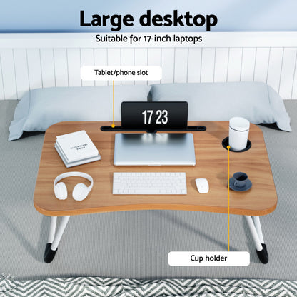 Laptop Desk Table Foldable Stand Lap Tray Sofa Bed Portable Adjustable Desks-Electronics &gt; Computer Accessories &gt; Laptop Stands-PEROZ Accessories