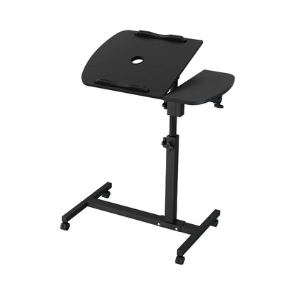 Artiss Laptop Desk Table Fan Cooling Black 60CM-Furniture &gt; Office-PEROZ Accessories