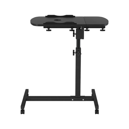 Artiss Laptop Desk Table Fan Cooling Black 60CM-Furniture &gt; Office-PEROZ Accessories