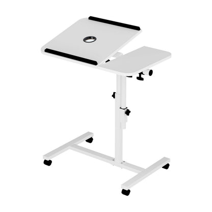Artiss Laptop Desk Table Fan Cooling White 60CM-Furniture > Office-PEROZ Accessories