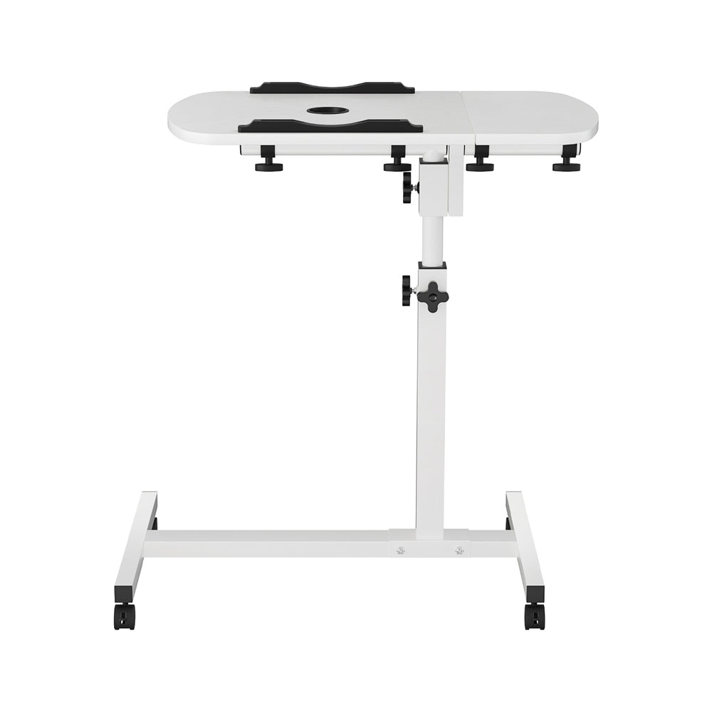 Artiss Laptop Desk Table Fan Cooling White 60CM-Furniture &gt; Office-PEROZ Accessories