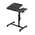 Artiss Laptop Desk Table Fan Cooling Black 60CM-Furniture > Office-PEROZ Accessories