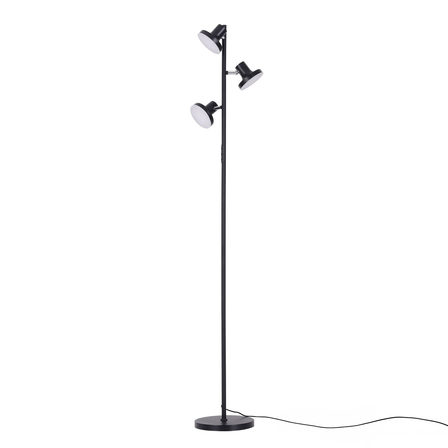 Artiss LED Tree Floor Lamp, 36W Modern Dimmable Standing Lamp with Remote &amp; Touch Control, 4 Color Temperatures, 3 Rotatable LED Light Floor Lamps for Living Room, Bedroom, Office