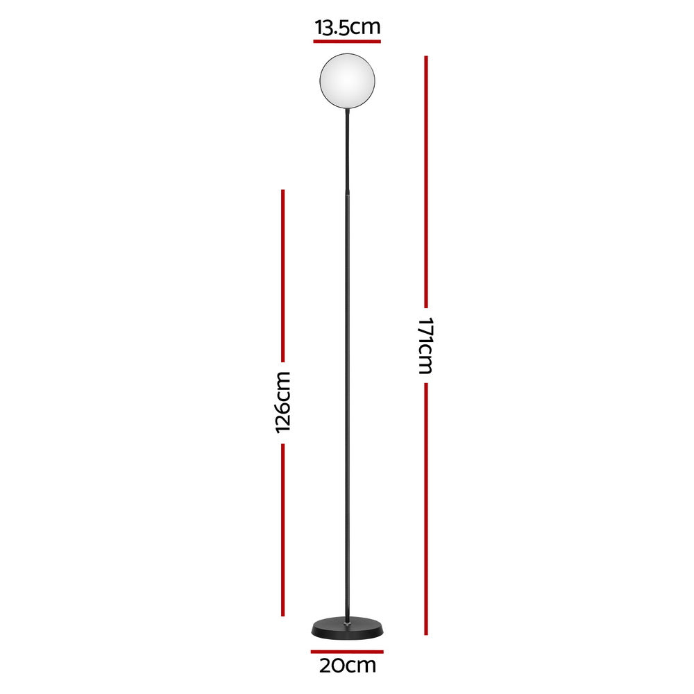 Artiss LED Floor Lamp Remote Adjustable Light Stand Home Living Room Reading-Furniture > Bedroom-PEROZ Accessories