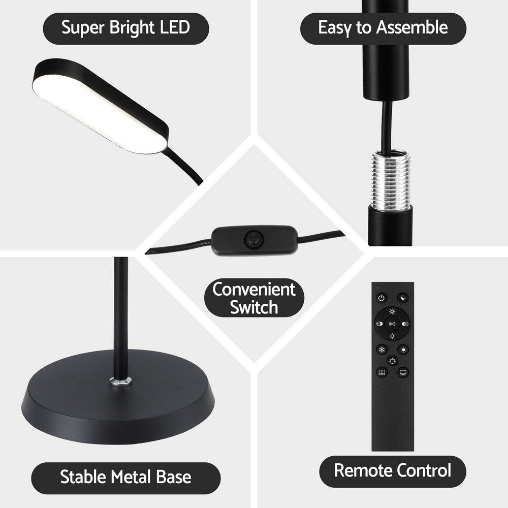 Artiss LED Floor Lamp with Remote Control &amp; 4 Color Temperature Reading Living Room Bedroom Office-Home &amp; Garden &gt; Lighting &gt; Floor Lamps-PEROZ Accessories