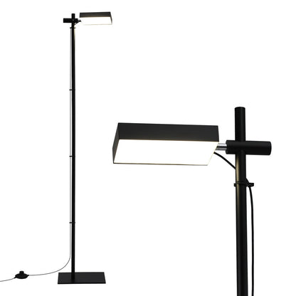 Artiss LED Floor Lamp, Modern Reading Lamp 360～ Rotating Adjustable Light Head,12W Standing Lamp for Living Room, Bedroom Office-Home &amp; Garden &gt; Lighting &gt; Floor Lamps-PEROZ Accessories
