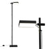 Artiss LED Floor Lamp, Modern Reading Lamp 360～ Rotating Adjustable Light Head,12W Standing Lamp for Living Room, Bedroom Office-Home & Garden > Lighting > Floor Lamps-PEROZ Accessories