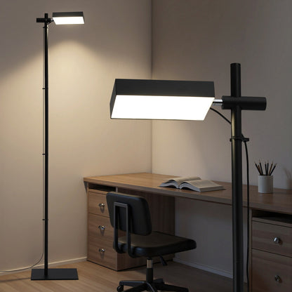 Artiss LED Floor Lamp, Modern Reading Lamp 360～ Rotating Adjustable Light Head,12W Standing Lamp for Living Room, Bedroom Office-Home &amp; Garden &gt; Lighting &gt; Floor Lamps-PEROZ Accessories