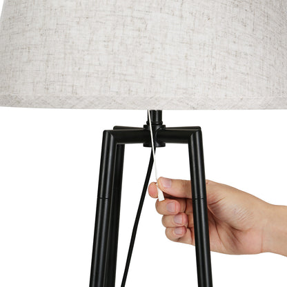 Artiss Floor Lamp 2 Tier Shelf Storage LED Light Stand Home Living Room Upright-Furniture &gt; Bedroom-PEROZ Accessories