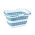 Artiss Laundry Basket Hamper Large Foldable Washing Clothes Storage Organiser Blue-Home & Garden > Laundry & Cleaning > Laundry Baskets-PEROZ Accessories
