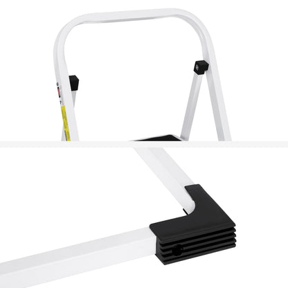 Giantz 2 Step Ladder Multi-Purpose Folding Steel Light Weight Platform-Tools &gt; Industrial Tools &gt; Ladders &amp; Scaffolding-PEROZ Accessories