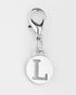 Letter Personalisation Charms Silver-Accessories-PEROZ Accessories