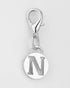 Letter Personalisation Charms Silver-Accessories-PEROZ Accessories