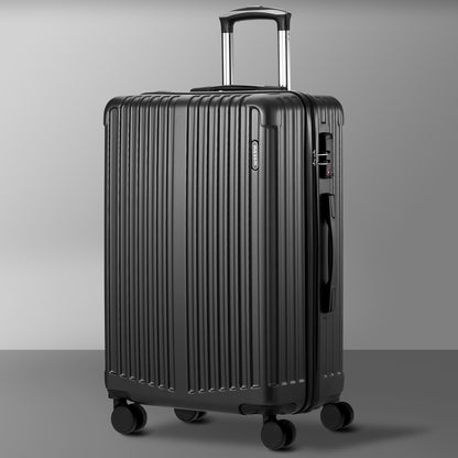 Mazam 28&quot; Luggage Set Travel TSA Lock ABS Case Grey-Luggage Sets-PEROZ Accessories