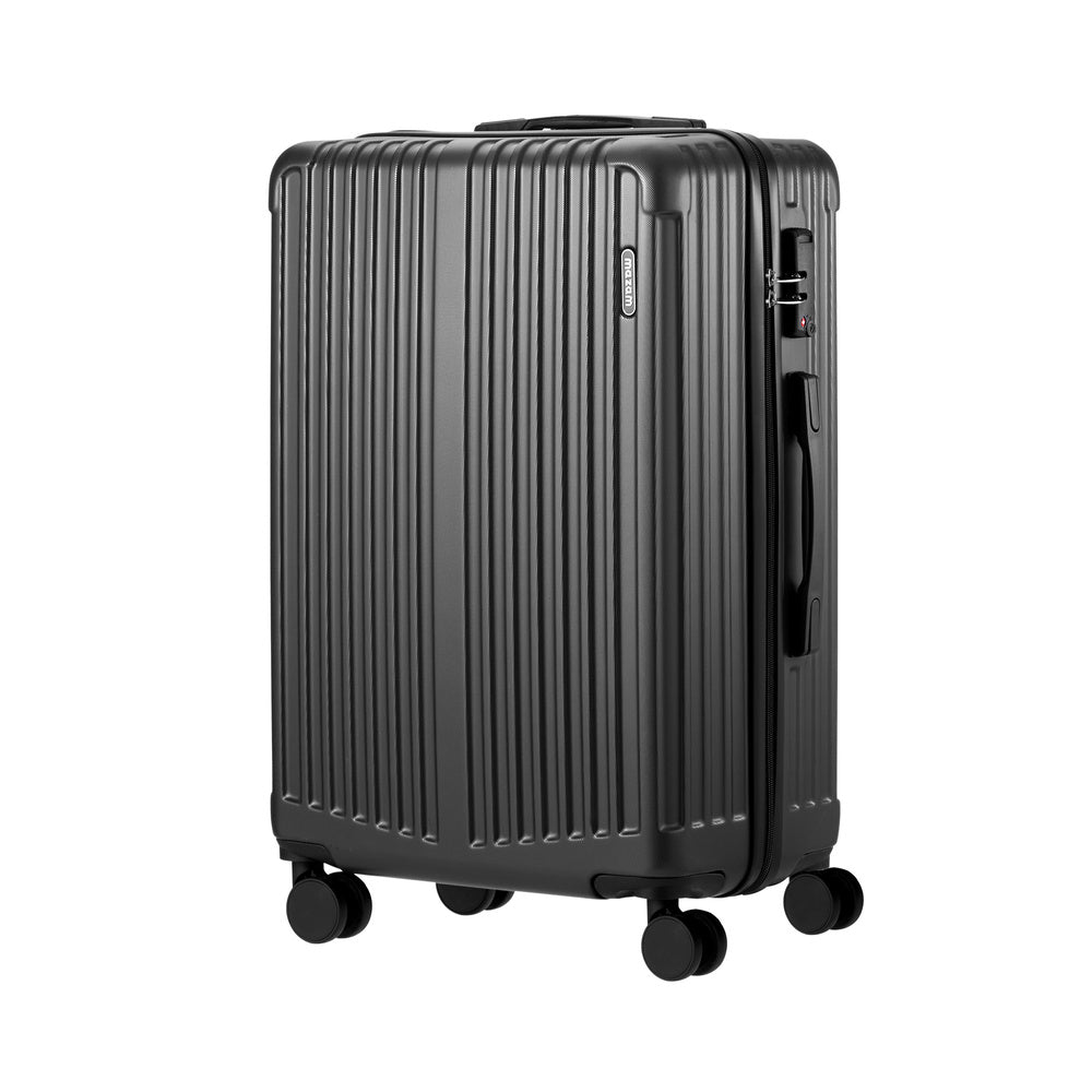 Mazam 28&quot; Luggage Set Travel TSA Lock ABS Case Grey-Luggage Sets-PEROZ Accessories