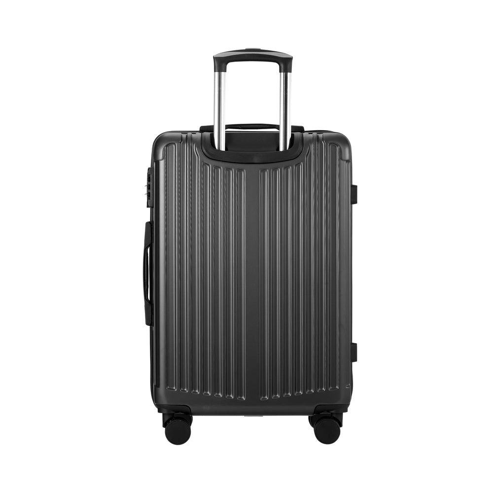 Mazam 28&quot; Luggage Set Travel TSA Lock ABS Case Grey-Luggage Sets-PEROZ Accessories