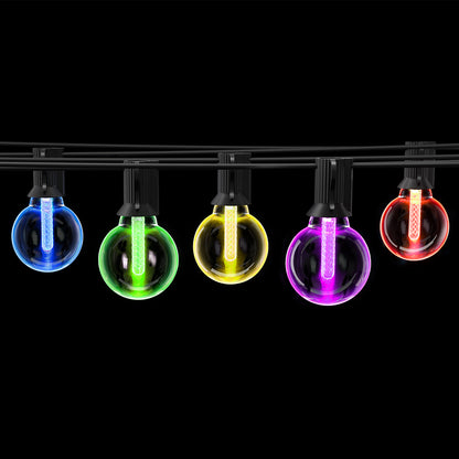Gardeon Smart Festoon Lights Outdoor Waterproof RGB LED String Light WiFi APP-Home &amp; Garden &gt; Lighting-PEROZ Accessories