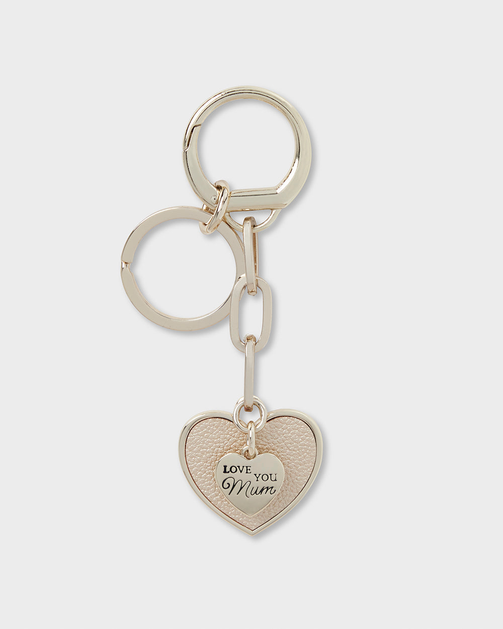 Love You Mum Heart Keychain &amp; Cardholder Wallet Giftbox-Gift-PEROZ Accessories