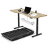 LSG Pacer M5 with Dual Motor Automatic Standing Desk 180cm in Oak/Black and Cable Management-Walking Pad-PEROZ Accessories