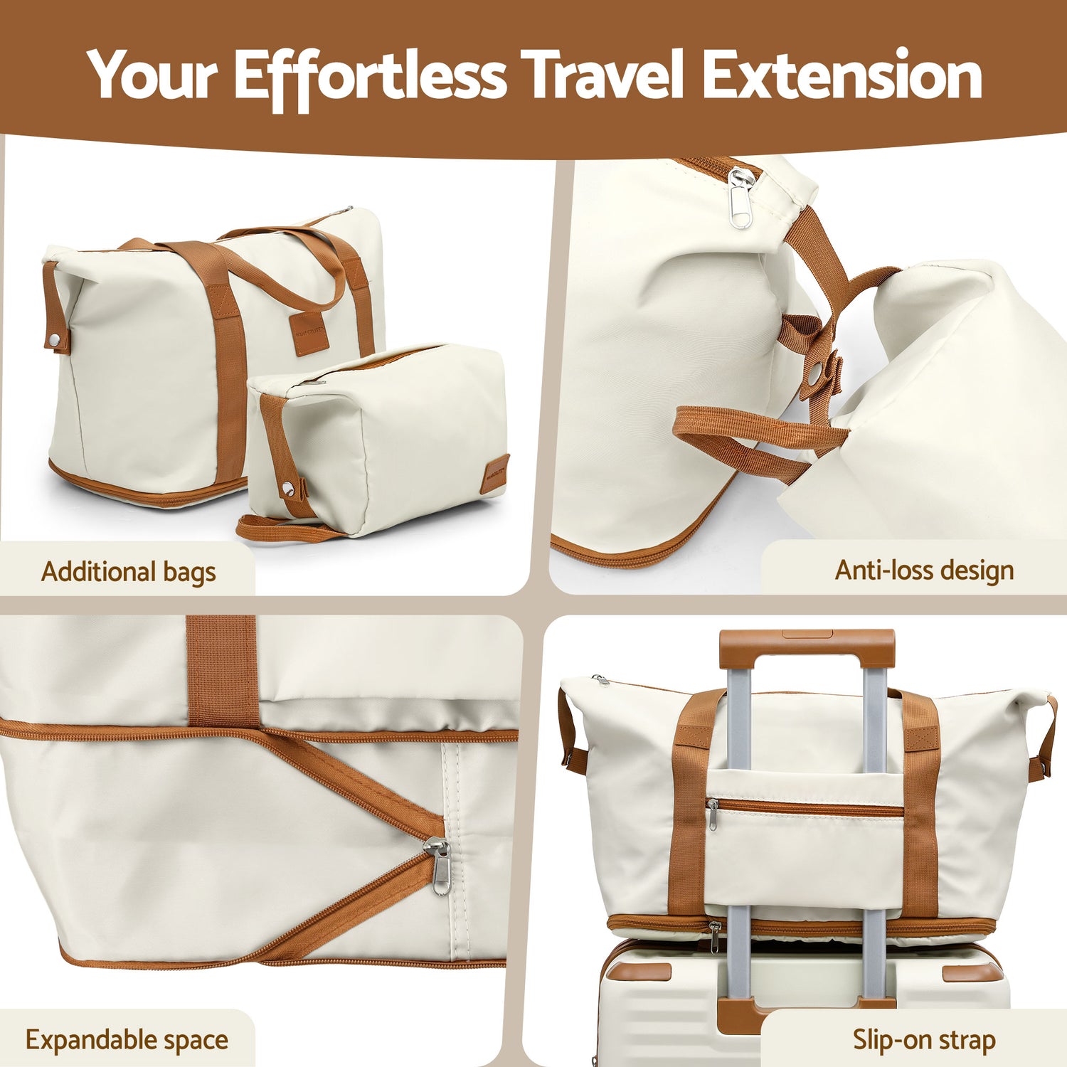 Wanderlite 5pcs Luggage Suitcase Set Trolley Travel TSA Lightweight Hard Case-Home &amp; Garden > Travel > Suitcases-PEROZ Accessories